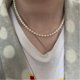 thumbnail image 1 of ZHAOCHENG Collar de perlas para hombre, sencillo, hecho a mano, estilo 2022, nueva tendencia, 50 cm, 1 of 3