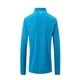 thumbnail image 4 of Blusa y camisa de manga larga con cuello vuelto para hombre, camisa deportiva de color liso con solapa y cremallera, blusa de manga larga con solapa para hombre, 4 of 8