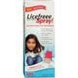 Lice-Free Instant Head Lice Treatment Non-Toxic Spray Kills Lice & Egg, 6oz