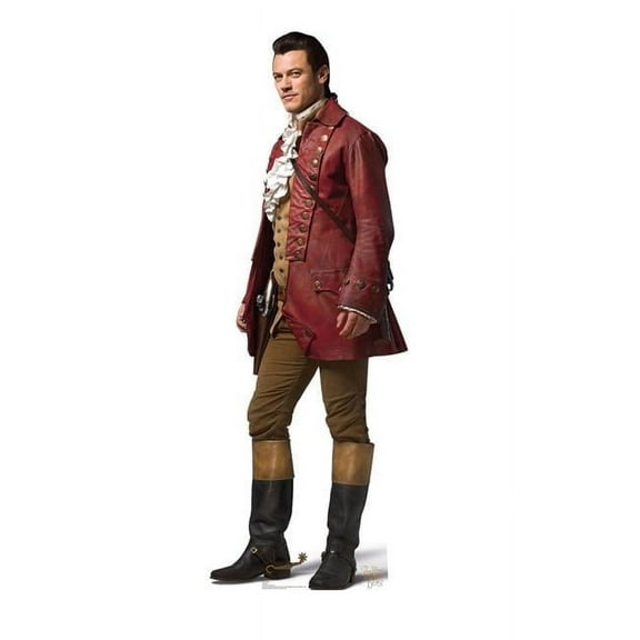72 x 26 in. Gaston - Disney Beauty & the Beast Live Action Cardboard Standup