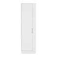thumbnail image 4 of CoSoTower Storage Cabinet Manika, One Door and Shelves, White Finish, 4 of 6