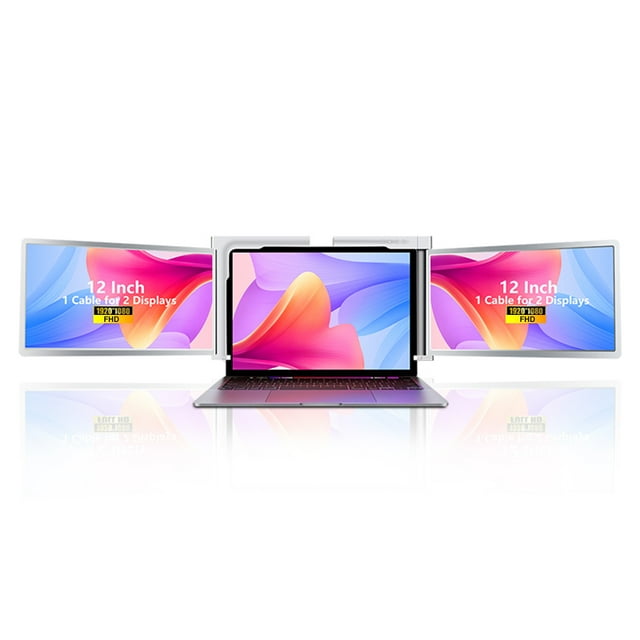 Monitor,13.3-16.5 Inch Laptop Screen Ips Display Type-c/pd/tf Inch Portable Cable 2 12 Inches Laptop Windows 13.3-16.5 1 Cable Dual Windows Fhd 2 Windows With 1 Fhd Portable 11.6-13 Inch Dsfen Huiop