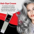 thumbnail image 2 of Tinte Para El Cabello Gris Ceniza Tinte Para El Cabello Gris Ahumado De Moda Tinte Para El Cabello Gris Ceniza Inocuo No Graso Tinte Para El Cabello De Color De Moda ANGGREK Ash Grey Hair Dye, 2 of 8