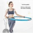 thumbnail image 2 of Hula Hoop, 1.5 Kg Hula Hoop For Adults And Children, Fitness Hula Hoop, Gymnastics Hoop, 2 of 6