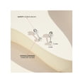 thumbnail image 5 of Hypoallergenic 925 Sterling Silver 3mm CZ Stud Solitaire Baby Toddler Earrings, 5 of 7