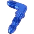 thumbnail image 4 of Aluminum Flare Bulkhead Fitting, 90 Degree, -3 AN, 4 of 6