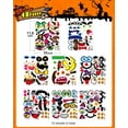 thumbnail image 3 of Ayieyill 48 Pack Halloween Pumpkin Stickers Decorating Stickers Large Make 48 Pumpkin Face Stickers for Halloween Kids Children Toddlers Party Favors Halloween Treats Stickers Gifts Vinyl 12 Sheets, 3 of 7