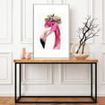 thumbnail image 3 of IDEA4WALL Framed Flamingo Wall Art Canvas Prints Painting Bird Pictures for Home Decor, 24"x36", 3 of 4