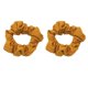 thumbnail image 2 of 2 piezas de coleteros de cabellero de - Amarillo BLESIY Gomas para el pelo de algodón para mujer, 2 of 6