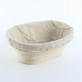 thumbnail image 2 of Clearance! Oval Dough Banneton Brotform Dougn Rattan Bread Proofing Proving Baskets Tools, 2 of 6