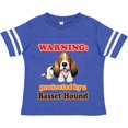 thumbnail image 3 of Inktastic Protected by a Basset Hound Funny Dog Boys or Girls Toddler T-Shirt, 3 of 5