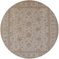 thumbnail image 1 of Ahgly Company Indoor Round Mid-Century Modern Dark Almond Brown Oriental Area Rugs, 3' Round, 1 of 6