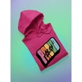 thumbnail image 3 of Proud Ally Colorful Banner Hoodie Women -Smartprints Designs, Female XX-Large, 3 of 4