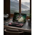 thumbnail image 3 of MageGee SKY81 75% Wireless Gasket Mechanical Gaming Keyboard, Hot Swappable RGB Custom Creamy Keyboard w/ 5-Layer Padding, BT/2.4G/USB-C, Knob Control, NKRO for Win/Mac, 3 of 7