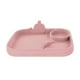 thumbnail image 1 of Placa Redonda de Silicona Nuby Rosa Ballena para Niños Pequeños, 1 of 8