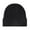 Black, variant on RongHuan Winter Hat for Men Fleece Lined Knit Caps Soft Warm Solid Color Ski Hats
