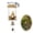 C, variant on Hanging Garden Welcome Sign - Zinc Alloy Wind Chime Bell with Gnome and Swing Design