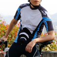 thumbnail image 4 of Maillot de ciclismo de manga corta con absorción de sudor de verano para hombre Ropa deportiva de ciclismo S, 4 of 10