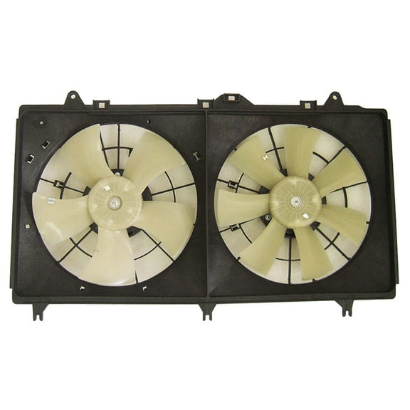 Agility Auto Parts 6010061 Dual Radiator and Condenser Fan Assembly for Chevrolet Specific Models