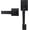 front door handle black, variant on Matte Black Front Door Handle Set with Reversible Lever - Exterior Door Handle Set for Right or Left Handed Doors, Front Door Handle Matte Black