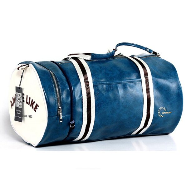 Bolso de gimnasio Unisex, bolsa de hombro de entrenamiento de Fitness con bolsillo para zapatos independiente, bolsa deportiva de colores mezclados, tamaño grande Fivean unisex