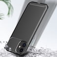 thumbnail image 5 of for iPhone 11 Case Carbon Fiber Patterned, Military-Grade Drop Cover, Slim Shockproof TPU Rubber for iPhone 11 Anti-Scratch,Supports Wireless Charging,Blue, 5 of 9