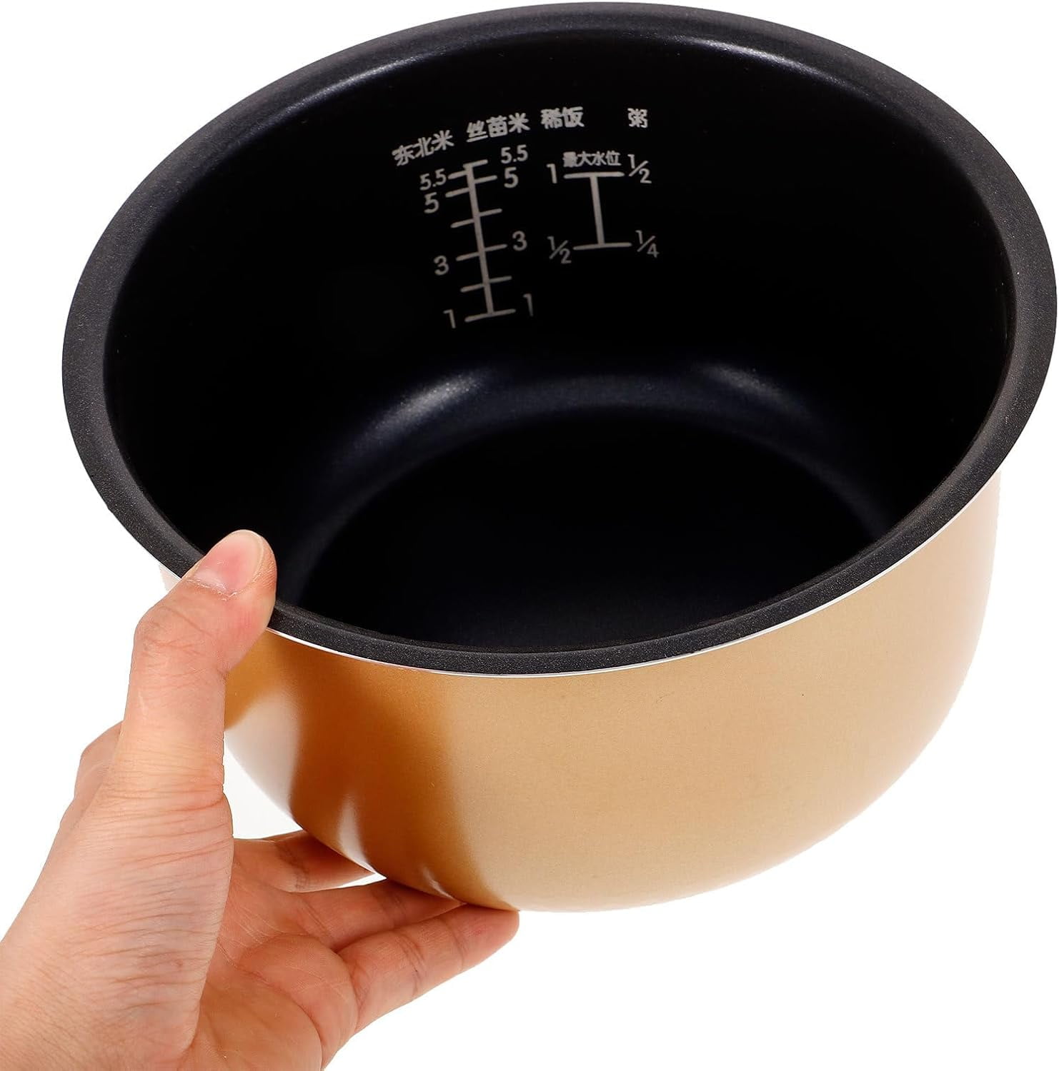 Non-Stick Rice Cooker Inner Pot Replacement for Household Electric Cookers - Large Capacity Kitchen Accessory