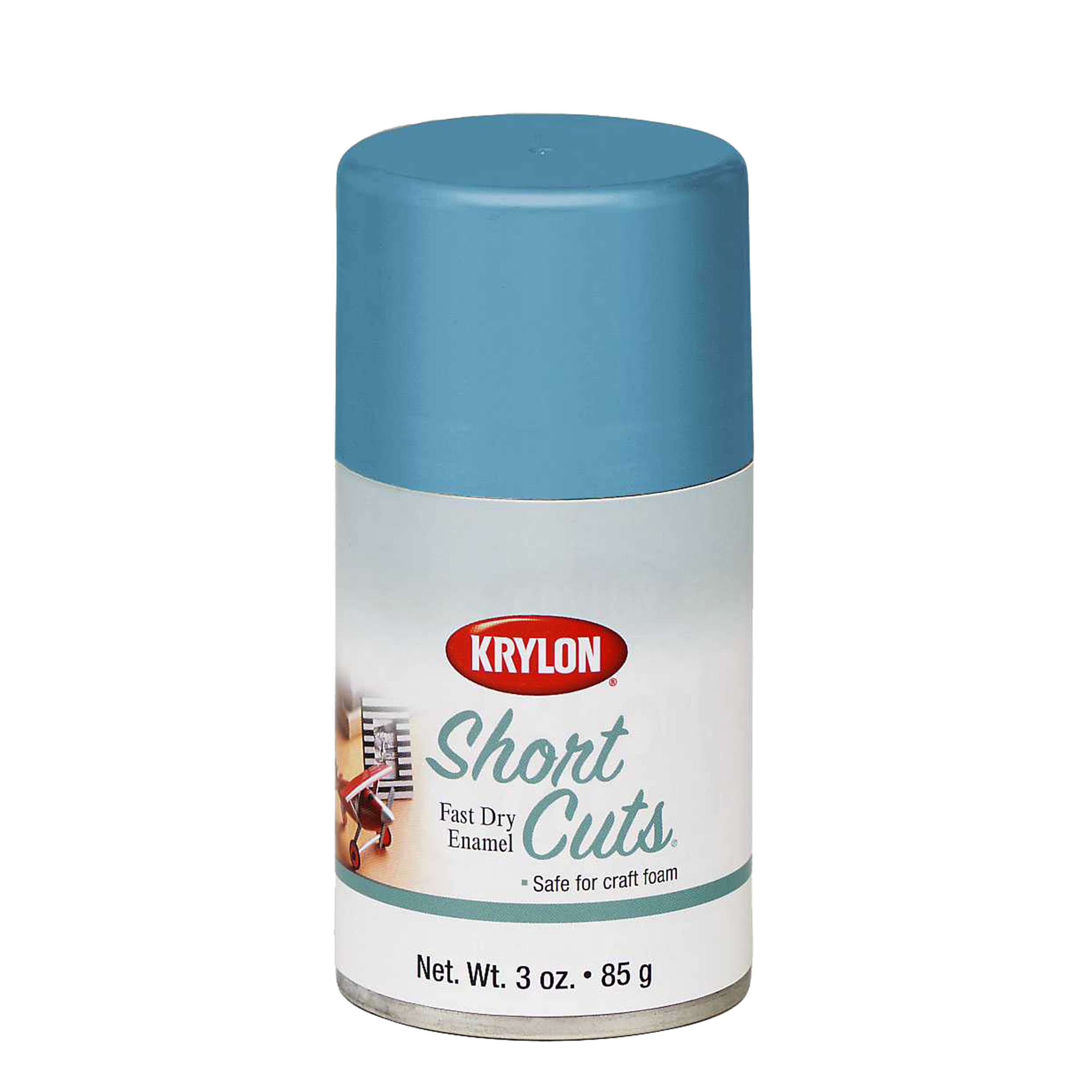 Krylon Short Cuts Spray Paint, Blue