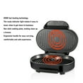 thumbnail image 3 of Mini Pancake Maker with Double Non Stick Plate, 850W Small Electric Grill for Burger Breakfast Lunch Snacks, Aluminum Heating Plate, Safe Touch Handle, 3 of 7