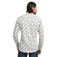 thumbnail image 3 of Camisa Moderna Manga Larga Wrangler Hombre 899 cafe XXG, 3 of 5