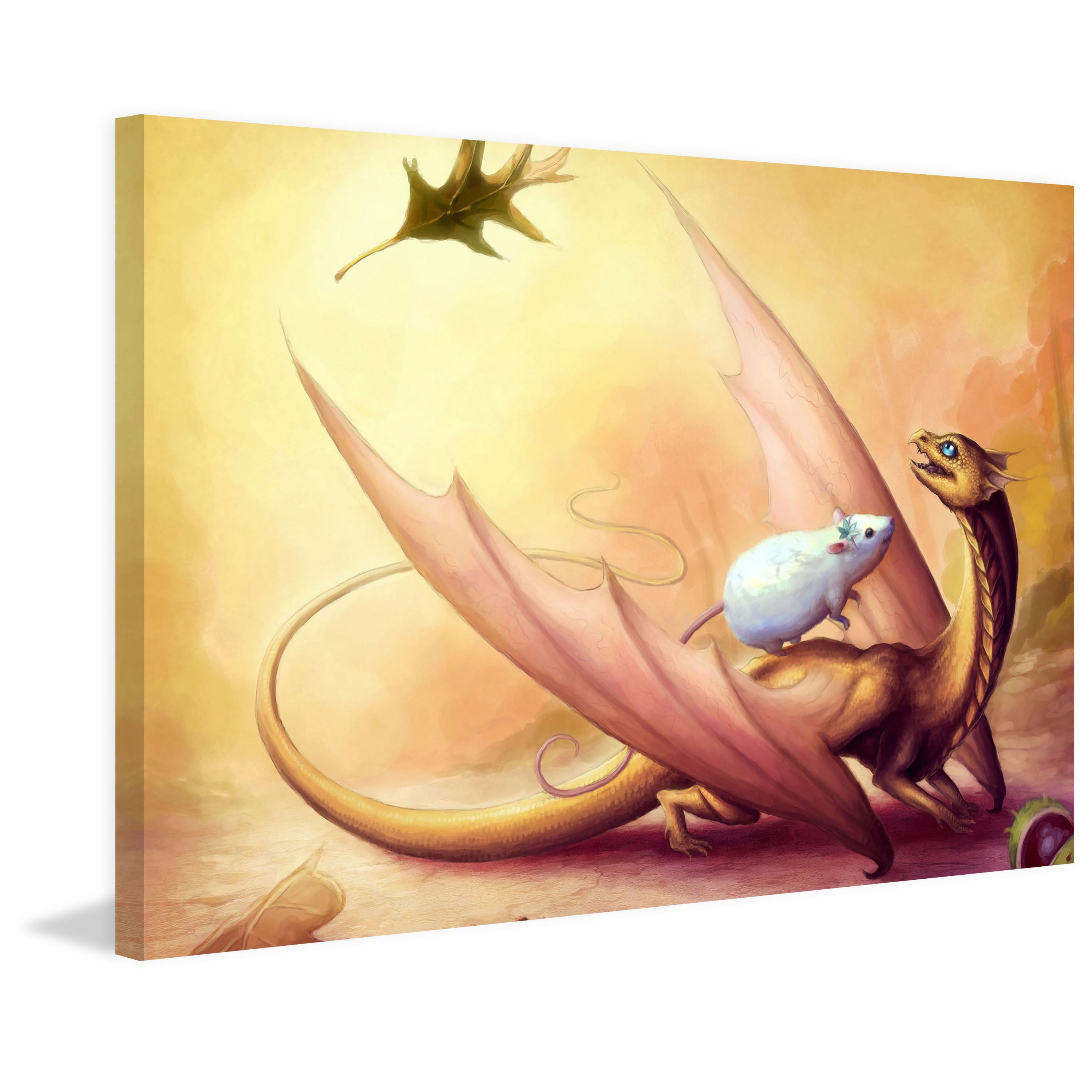 Marmont Hill "Autumn Drake" Painting Print on Canvas