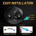 thumbnail image 6 of 7" Inch Round LED Headlight Hi-Lo Beam For 2018 2022 Royal Enfield Himalayan, 6 of 17