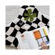 thumbnail image 3 of Irregular Check Imitation Cashmere Floor Mat Profiled Ins Checkerboard Children's Bedside Bedroom Window Carpet Mat, 3 of 5