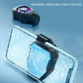 thumbnail image 4 of POINTERTECK Game Phone Heat Dissipation Device Refrigerating Phone Heat Cooling Device Strong Power Cell Phone Cooler with Silicone Pad Cooling Fan for Student Indoor, 4 of 10