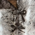 thumbnail image 5 of Vickerman Decorative 60" Snow Mink Collection Christmas Tree Skirt, 5 of 8