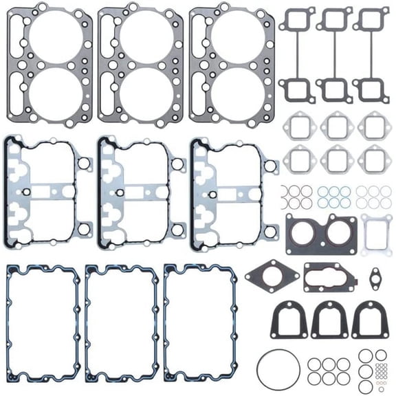 Head Gasket Set for Cummins N14 Electronic Diesel Engine Replaces 4089371 4024928 3803716 3804287