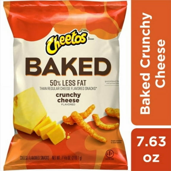 Pack of 2 - Cheetos Baked Crunchy Cheese Chips 7.63 oz