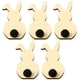 thumbnail image 1 of Cateissary 5 uds. De rodajas de de conejo, bonitas decoraciones de Pascua, artesanías para álbum de recortes, regalos de aniversario, Kits DIY de Decoración del hogar JM01170 Cateissary HA011604-05, 1 of 6