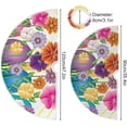 thumbnail image 3 of FMSHPON Happy Easter EggCross Xmas Christmas Tree Skirt Stand Mat for Holiday Party Decoration Indoor Outdoor 48 inches, 3 of 6