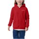 thumbnail image 4 of Sudadera deportiva informal con capucha y manga larga con estampado degradado para niños y niñas, de poliéster, 4 of 8