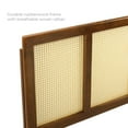 thumbnail image 4 of Modway Delmare Cane King Headboard in Walnut, 4 of 6