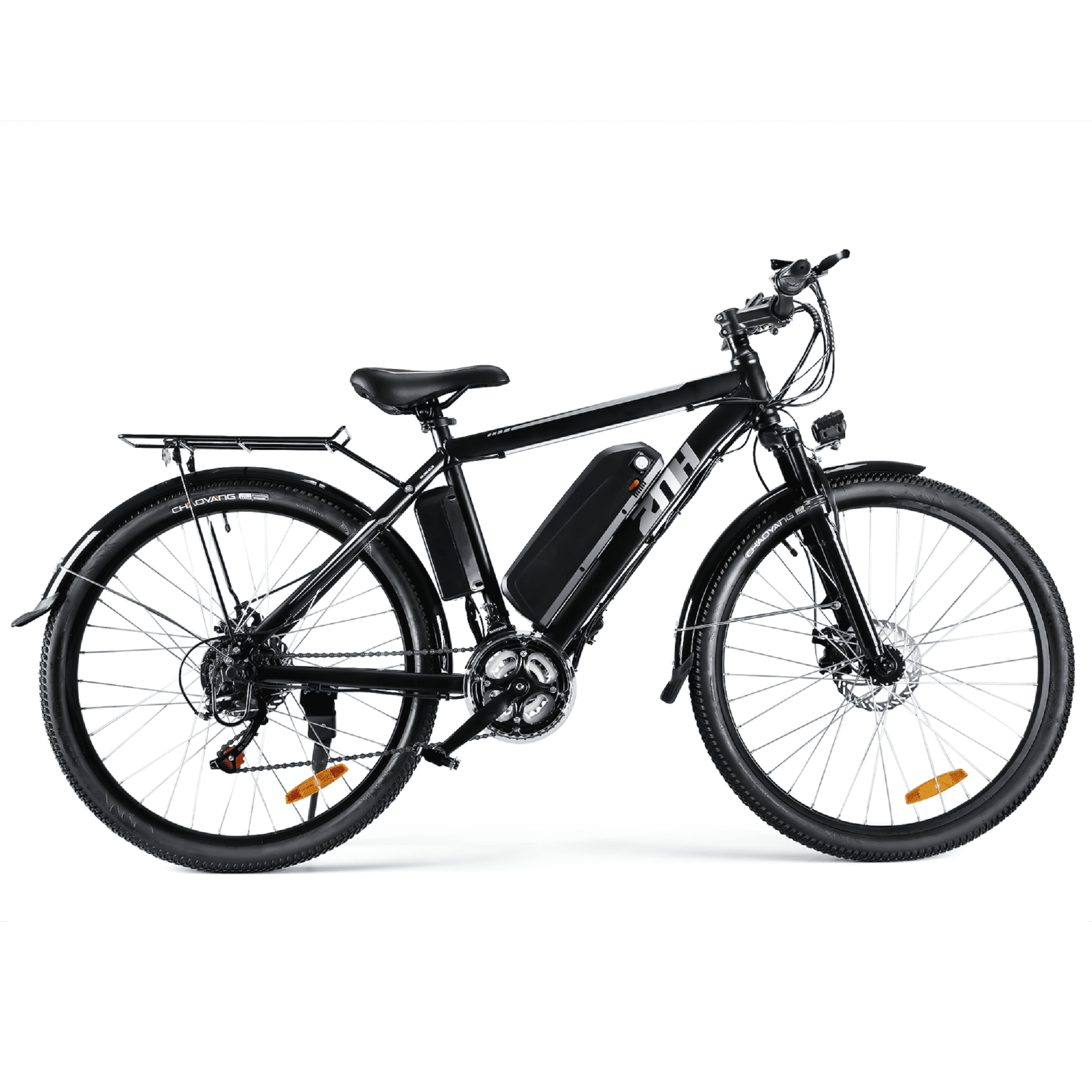 ZNH Electric Bike Peak 500w Electric Mountain Bike 21-Speed Shifter Adult Ebike 26'' Electric Bicycle for Men Women 36V/10Ah Battery , UL2849，Black