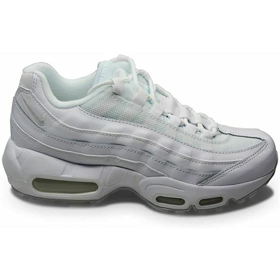Nike Big Kids Air Max 95 Recraft White/White-White-White CJ3906 100 - 4.5 Big Kid