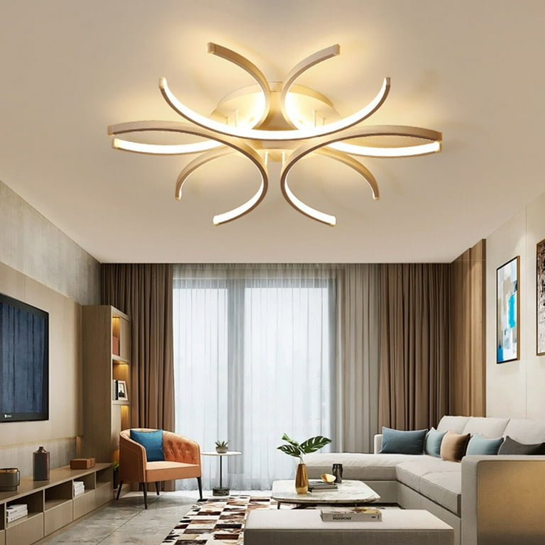 60cm LED Modern Acrylic Ceiling Light Bedroom Pendant Light