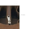 thumbnail image 4 of Ladies Inner Purse Women Bag Accessories Storage Bucket Bag Dufflel Bag Makeup Organizer Handbag Insert Bag Cosmetic Inside Bags BROWN 2, 4 of 8