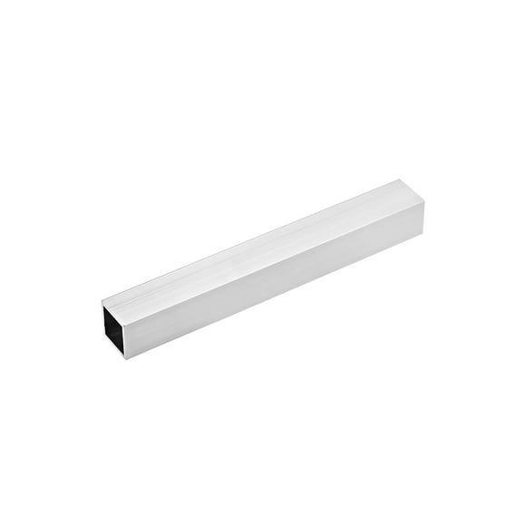 Unique Bargains 6063 Aluminum Square Tube 25mmx25mmx1.5mm Wall Thickness 200mm Length Seamless Straight Tubing