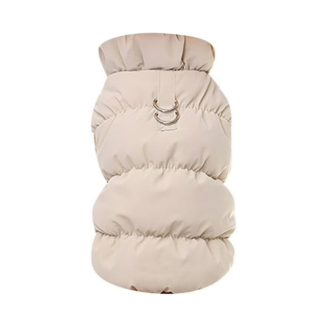 Hearth & Gear Dog Clothes Winter Vest Warm Buckle Padded Jacket with Pouches for Dogs Xsmall Dog with Name And Number Small Dog Reflective Collarsmall Dog Harnesses Cavapoo Dog Items Dog Training Vest