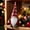 B, variant on Cififendec Christmas Hat Dangling Leg Gnome Ornament, 19.69"×2.36", Christmas Holly Accent Faceless Hanging Dolls for Tree Trimming, Seasonal Holiday Gift Matching Styling Plan