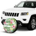 thumbnail image 2 of Kdxio Tropical Flamingo for Tire Cover Wheel Protectors Tyre Covers Weatherproof Wheel Covers Universal Fit for Trailer Rv SUV Truck Camper Travel Trailers 14 inch, 2 of 8