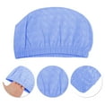 thumbnail image 3 of Unique Bargains 1 Pc Breathable Cube Pattern Swimming Cap Sky Blue, 3 of 6